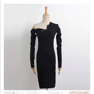 Lupsona off shoulder Bodycon dress